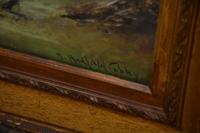 Lot 1698 - HENRY HADFIELD CUBLEY (1858-1934); oil on...