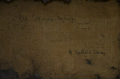 Lot 1698 - HENRY HADFIELD CUBLEY (1858-1934); oil on...
