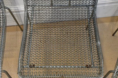 Lot 175 - ATTRIBUTED TO TERENCE CONRAN; six wire work...