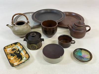 Lot 300 - A quantity of Scandinavian and studio pottery,...