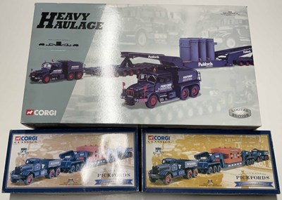 Lot 192 - CORGI: Heavy Haulage Pickfords set, a...