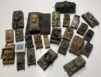 Lot 212 - TAMIYA AND OTHER MAKES: model kits, all made...