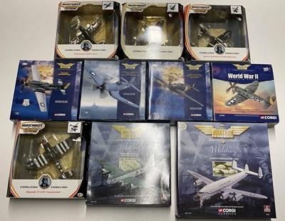 Lot 213 - CORGI; Aviation Archive and Matchbox...