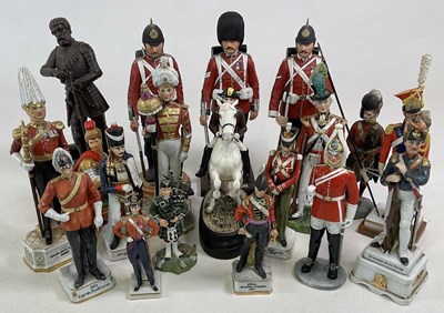 Lot 93 - A large collection of figural ornaments...