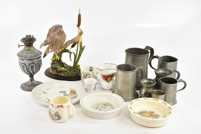 Lot 535 - A small collection of Bunnykins ceramics with...