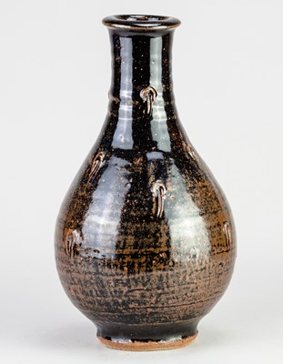 Lot 342 - JIM MALONE (born 1946); a stoneware Korean...