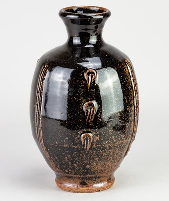 Lot 329 - JIM MALONE (born 1946); a stoneware bottle...