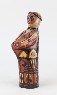 Lot 291 - DEREK SOUTHALL (1930-2011); a slipware figure '...